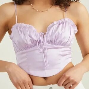 Alter’d State Satin Corset Top